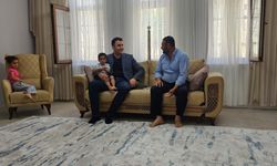 Kaymakam İmrak vatandaşları evinde ziyaret etti