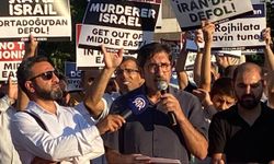 İsrail'in Gazze'ye saldırıları Diyarbakır'da protesto edildi