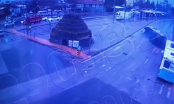"Kırmızı ışık ihlali: Yerlikaya kaza anını paylaştı!"