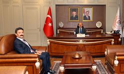 Vali Varol, Yeni Besni Kaymakamı Aslan’ı Kabul Etti