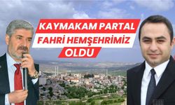Kaymakam Çağlar Partal'a Fahri Hemşehrilik Beratı