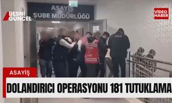 Nitelikli dolandırıcılık operasyonlarında 181 kişi tutuklandı