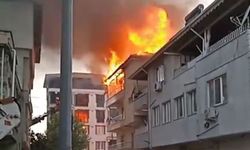 Gölbaşı'da Mangaldan sıçrayan ateş evi alev alev yaktı
