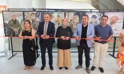 Göçün Hafızası ve Gazze konulu resim sergisi açıldı