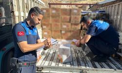 Tarihi geçmiş 5 bin 370 adet gıda ürünü imha edildi
