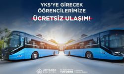 Adıyaman'da YKS adaylarına ücretsiz ulaşım desteği