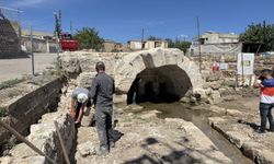 Perre Antik Kenti'nde Roma Çeşmesi Eski İhtişamına Kavuşuyor