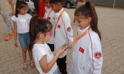 Şanlıurfalı 10 yaşındaki karateci Arin Vefa, Balkan şampiyonu oldu