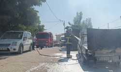 Park halindeki otomobilde çıkan yangın söndürüldü