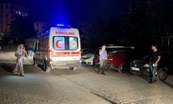Polis lojmanında çıkan yangında 13 kişi dumandan etkilendi