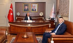 Vali Varol,Vali Yardımcısı Şükrü Alperen Göktaş’ı kabul etti