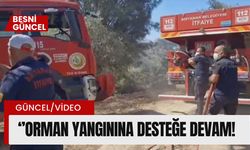 Adıyaman Belediyesinden Hatay’daki yangına desteğe devam!