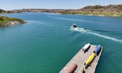 Adıyaman'da kurbağa adamlar zorlu sularda görevde