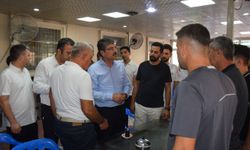Batman Milletvekili Nasıroğlu’ndan hastane ziyareti