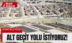Gölbaşı'nda Vatandaşlar Alt Geçit Yolunu İstiyor!