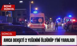 Amca 2 Yeğenini Öldürüp Birini Yaraladı!