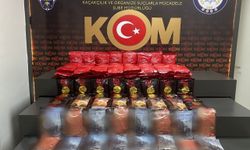 Gümrük kaçağı 159 kilogram nargile tütünü ele geçirildi