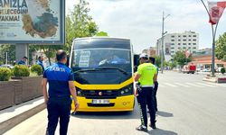 Batman'da toplu taşıma araçları denetlendi