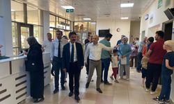 Kaymakam Aslan'dan Besni Devlet Hastanesi'ne ziyaret