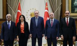 Erdoğan İmralı heyetini Cumhurbaşkanlığı’nda kabul etti