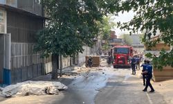 Diyarbakır’da sanayi sitesinde yangın çıktı