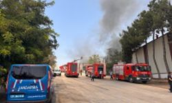Gaziantep’te Halı Fabrikasındaki Yangın Kontrol Altında