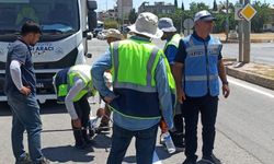 Adıyaman Belediyesi’nden kasis ve yol çizgisi çalışması