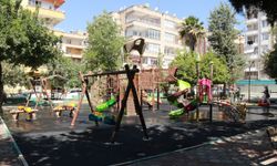 Haliliye'de parklarda bakım onarım çalışması yapılıyor