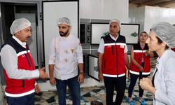 Müdür Akkan, gıda üretim işletmelerini ziyaret etti