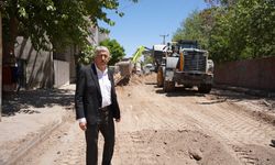 Kahta’da Yakup Can Bolat Caddesi yenileniyor