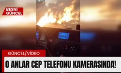"Hatay yangınında itfaiye aracı alevler içinde kaldı!