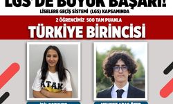 Adıyaman LGS’de İki Şampiyon Çıkardı