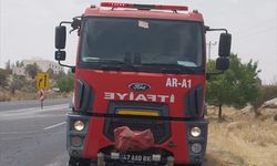 Mardin Artuklu’da örtü yangını kontrol altına alındı