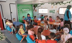 Mobil Kur’an kursu Adıyaman’da çocuklarla buluştu