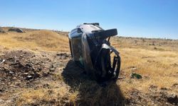 Şarampole devrilen otomobilde 1 ölü, 1 Yaralı