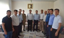 Sason Kaymakamından 15 Temmuz gazisine ziyaret