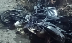 Kâhta Yolunda Motosiklet Kazası: 1 Yaralı
