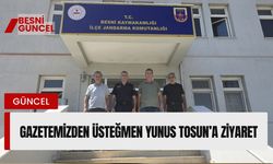 Gazetemizden Üsteğmen Yunus Tosun’a Ziyaret