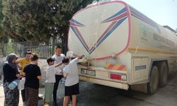 Adıyaman Belediyesi’nden mahallelere su dağıtım desteği