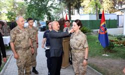 Adıyaman’da Jandarma’da Rütbe Terfi Heyecanı
