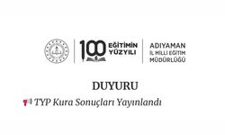 Adıyaman’da TYP kapsamında okullara alınacak temizlik personeli kura sonuçları açıklandı: Tam Liste 