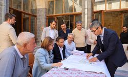 Başkan Şahin, Gaziantep'in tarihi yapılarında incelemede bulundu