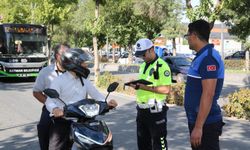 Batman'da motosiklet ve toplu taşıma araçları denetlendi