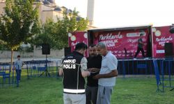 Uyusturucuyla mücadele kapsamında broşür dağıtıldı