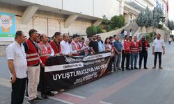 Uyusturucuyla mücadeleye ilişkin basın açıklaması yapıldı