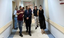 Başhekimi Dr. Sapan hastanede incelemede bulundu