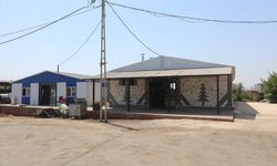 Gaziantep'te kapatılan konteyner kentlerin prefabrik malzemeleri geri dönüştürüldü