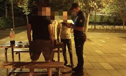 Gaziantep'te park denetimlerinde aranan 13 şahıs yakalandı