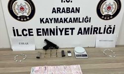 Gaziantep’te 1 ruhsatsız tabanca şüphelisi yakalandı