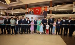 Gaziantep'te yaz okulu kursiyerleri için sergi açıldı